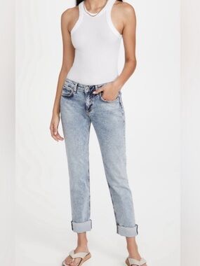 rag & bone / Dre Low rise Boyfriend Jeans - color Nora